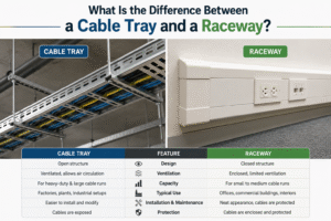 What Is the Difference Between a Cable Tray and a Raceway